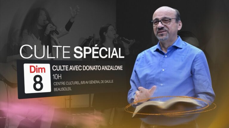 Ce que Dieu commence, Il l’achève en puissance 🔥🙌🏻
Clôture de 3 jours de jeûne avec @donatoanzalone 
🔥 Dimanche • 10h
📍 6/8 av Général de Gaulle, Beausoleil
Qui sera là ? 👀