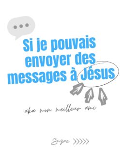 Jésus est le meilleur ami que tu peux avoir ❤️