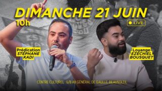 DIMANCHE SPÉCIAL 🔥
Ce dimanche, on se retrouve avec @kadi.stephane et @ezechiel_bousquet_bermudez pour un temps de feu. 
On croit que Dieu va souffler puissamment et que des vagues de Son Esprit vont toucher les cœurs 🌊
Viens avec foi, viens avec soif, viens prêt à recevoir.
Qui est prêt ?
📍 Dimanche 21 juin à 10h
Centre Culturel de Beausoleil
6/8 avenue Général de Gaulle
Invite quelqu’un, ça va être fort 🙌