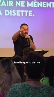 Ne négligeons pas nos familles mais soyons intentionnels dans nos paroles envers nos proches 🙏🏻
Extrait du culte spécial couple & famille disponible sur notre chaîne YouTube.